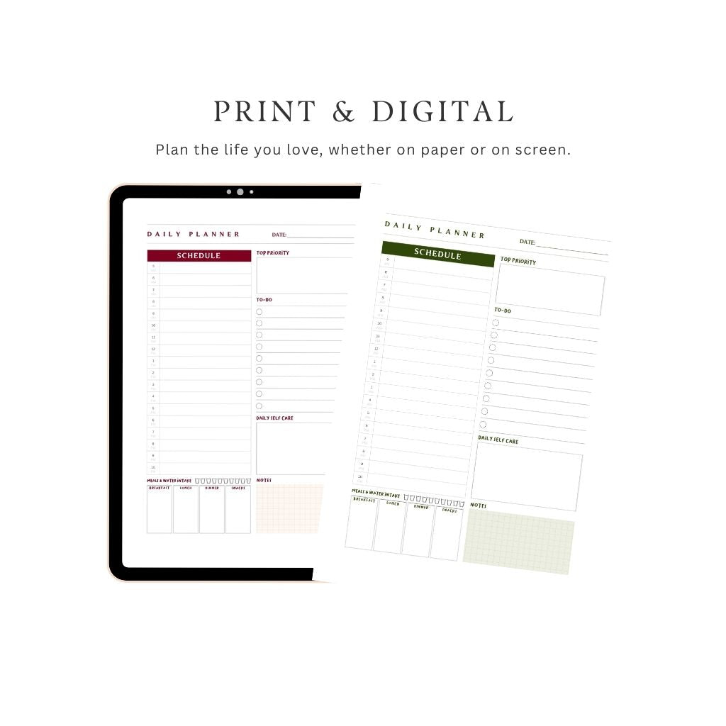 The Daily Life Digital Planner