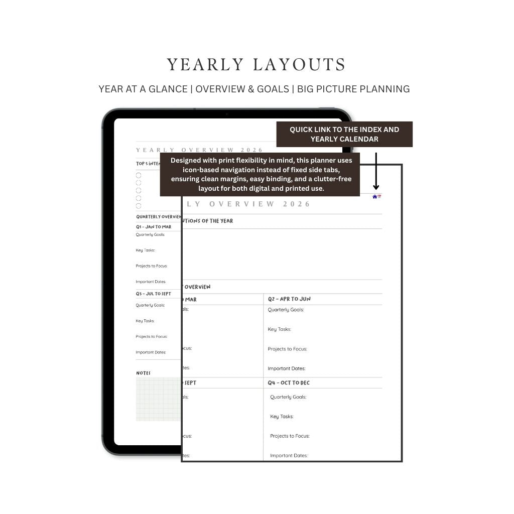 Digital-Yearly-Template