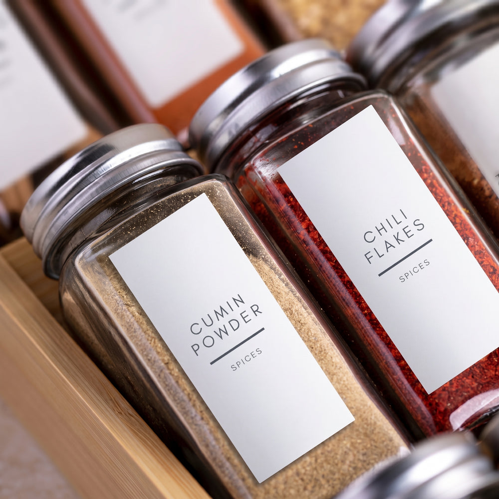 Rectangle Pantry & Storage Labels