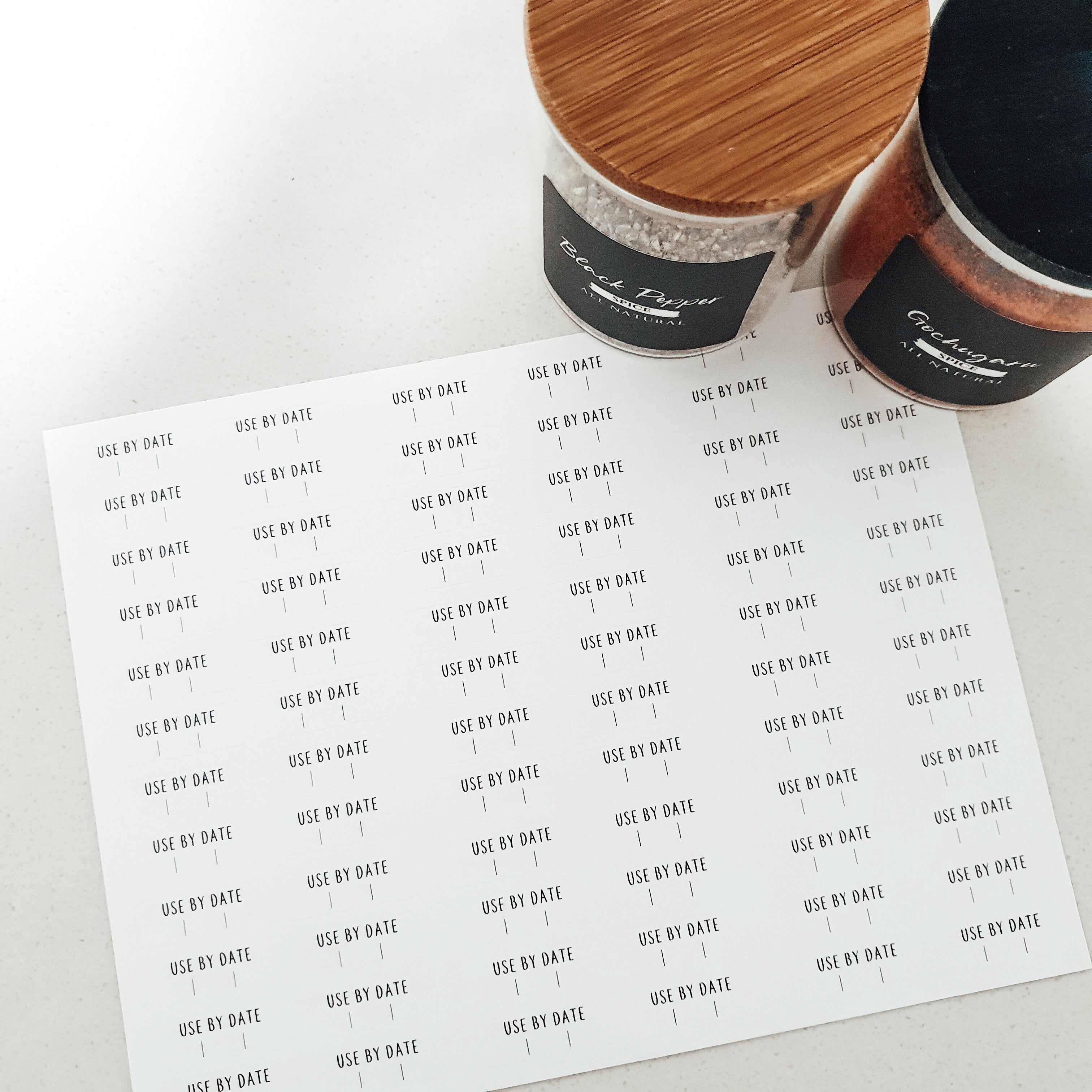 Use By Date Labels – Noufs