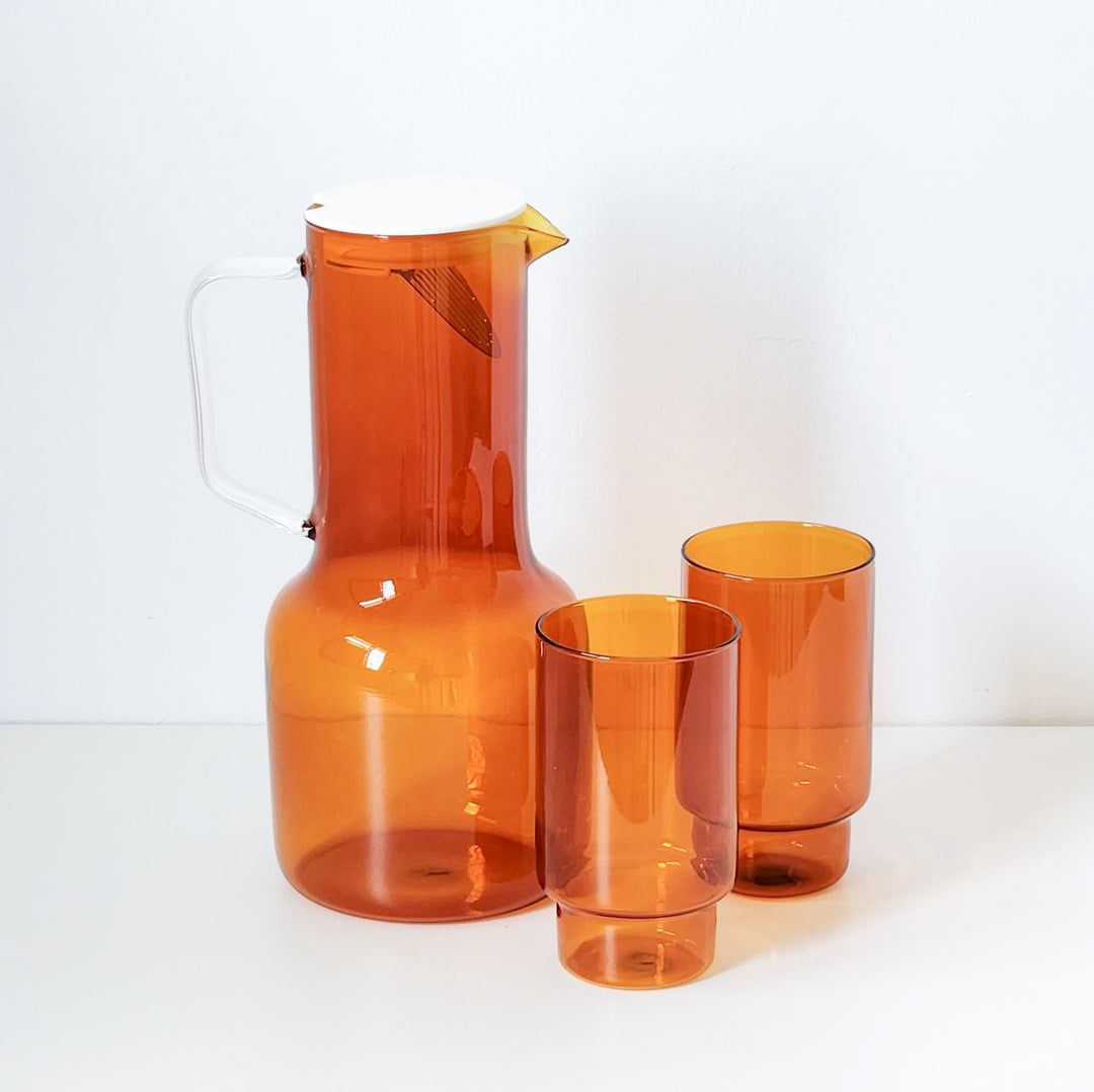 Karaef Glass Jug and Cup Duo Set