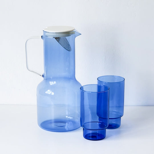 Karaef Glass Jug and Cup Duo Set