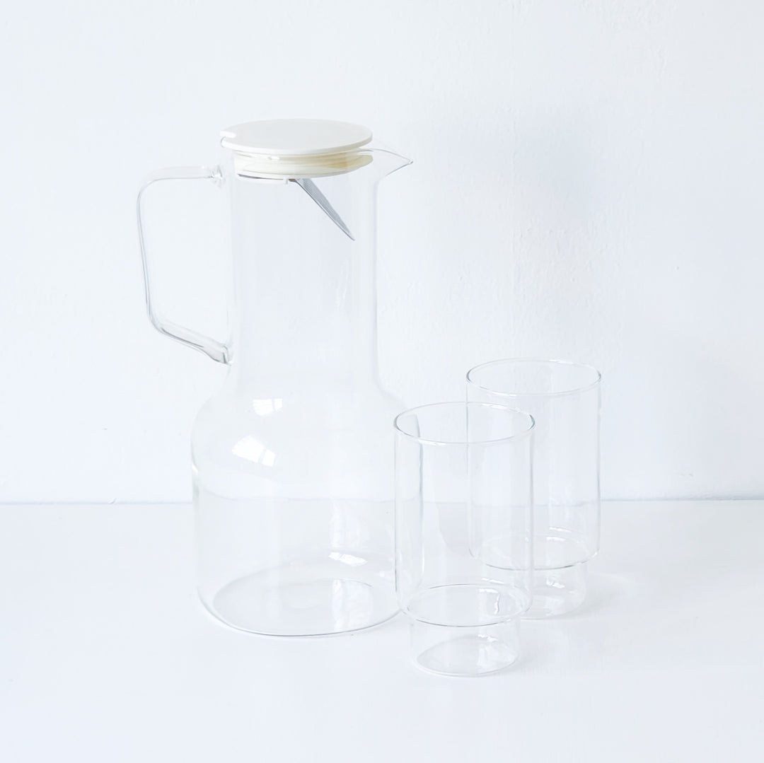 Karaef Glass Jug and Cup Duo Set