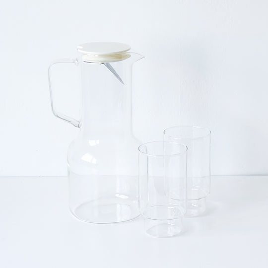 Karaef Glass Jug and Cup Duo Set
