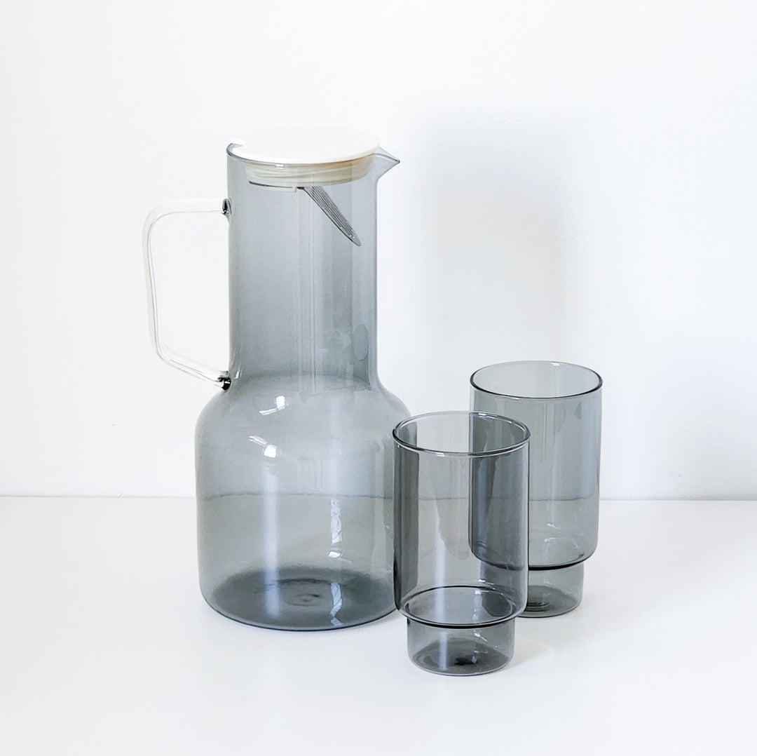 Karaef Glass Jug and Cup Duo Set